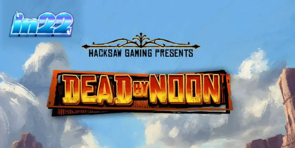 Tampilan visual slot Dead by Noon dengan tema Wild West yang gahar